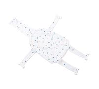 Dilwe Inserto Universal para Baño de bebé, Tela de Malla de Aire, Marco de Soporte Resistente para un Ambiente de Baño Seguro y Cómodo (WHITE)