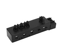 Dilwe Interruptor de Asiento Eléctrico Delantero Izquierdo 87066 JA03A Interruptor de Asiento Eléctrico del Lado del Conductor de Metal ABS Reemplazo Directo de Respuesta Rápida para Altima Sedan 2008