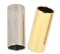 Dilwe Juego de 2 Diapositivas para Guitarra, Barra Deslizante de Acero Inoxidable de Primera Calidad para un Sonido Suave y Nítido, con Superficie Lisa para un Fácil Deslizamiento, (M02232)