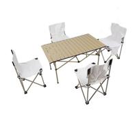 Dilwe Juego de 2 Sillas de Camping, 330.7 LB de Carga de Aleación de Aluminio, Juego de Sillas Plegables para Adultos, Portátiles Ligeras para Exteriores para Acampar, Senderismo, Pesca, Playa,