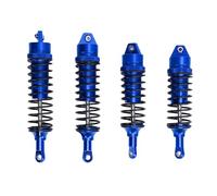 Dilwe Juego de Amortiguadores RC, Amortiguador Relleno de Aceite de Aleación de Aluminio para Automóvil Rastreador 4x4 1/10 RC RC (Blue)