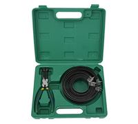Dilwe Juego de Compresor de Aros de Pistón Kit de Compresor de Aros de Pistón de Motor de Metal de Anillo de 32 Mm Rango de 62 a 145 Mm para Reparación de Motores de Carreras Diésel, Camiones,