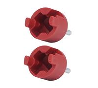 Dilwe Juego de Funda Aislante de Valla Eléctrica de Plástico, 2 uds., Configuración Conveniente para Jardín y Granja