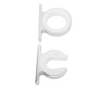 Dilwe Juego de Soporte para Caña Individual, Estante para Caña de Pescar de Aleación de Aluminio con Acabado Anodizado, Soporte Seguro para Pesadas, Instalación Horizontal, Vertical o Aérea Versátil