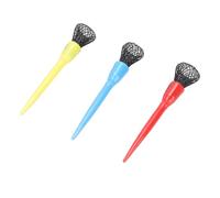 Dilwe Juego de tee de Pelota, Nailon de Alta Elasticidad para tee de Práctica, Rojo//Amarillo, Diseño de Malla para Jugadores de Golf (65mm)