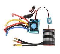 Dilwe Juego profesional de motor sin escobillas ESC, 3600 - 5200 KV, impermeable, alta torsión, motor 3650 sin escobillas 120 A ESC Combo Set para RC Car (3600 kV) accesorios de carrocería