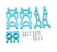 Dilwe Kit de Brazo Oscilante RC, Brazo de Suspensión Trasera de Aleación de Aluminio para Coche SCY 16101PRO 1/16 RC, Diseño Ligero con Rendimiento Mejorado (Blue)