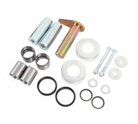 Dilwe Kit de Buje de Pasador de Pivote Kit de Reconstrucción de Buje y Pasador de Pivote de Metal ABS 1,5 X 4,05 Pulgadas OEM 6716601 para Reparación de Cargador S150 S185 S175 S160 T190 T180