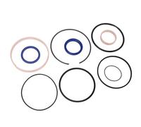 Dilwe Kit de Sello del Cilindro del Partidor de Troncos Hidráulico Kit de Reconstrucción de Cilindro Hidráulico de Caucho y Plástico Diámetro de 4,5 Pulgadas X Varilla de 1,75 Pulgadas Juego