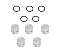 Dilwe Kit de Tapones de Extremo con Anillo en O de relé 3 4, Kit de Tapones de Extremo de relé ABS, 10 Piezas OE 77964 08K, Ayuda a Prevenir Fugas de Fluido a Restaurar la Integridad Hidráulica para E