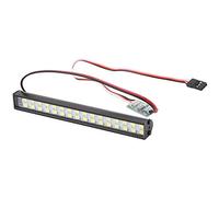 Dilwe Lámpara de Techo de Coche RC, 32 Piezas de Cuentas de Lámpara Universal RC Coche LED Barra de Luz RC Crawler Upgrade Accesorio Longitud 100 mm