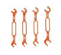 Dilwe Llave para Coche RC, Aleación de Aluminio, Perno de 3,0-6,0 Mm (ORANGE)