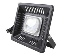 Dilwe Luz de Inundación, Luz Negra LED Ultravioleta con Potencia de 50 W para Uso en Fiestas y Clubes Al Aire Libre, Clasificación IP65 a Prueba de Agua con Cobertura Amplia de 150 Grados (BLACK)