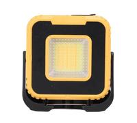 Dilwe Luz de Trabajo Magnético Portátil, Luz de Trabajo de Mazorca Recargable con Batería de 3000 MAh, 4 Modos, Salida USB para el Campamento para Reparar la Iluminación de Emergencia, Diseñada con
