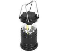 Dilwe Luz Retráctil para Acampar, Lámpara Portátil para Tienda de Campaña con Diseño Impermeable y de Acero Inoxidable, para Acampar en Interiores y Exteriores, Senderismo, Lectura,