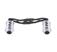 Dilwe Mango de Carrete de Pesca, Carrete para Baitcasting de 85 Mm, Brazo Basculante Doble, Mango Baitcaster de 3,34 Pulgadas para Pesca