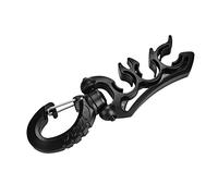 Dilwe Manguera regulador de Buceo, 3 Colores subacuáticos de plástico Doble BCD Soporte de Manguera con Gancho de Clip (Negro) Deportes Acuáticos Bucear