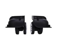 Dilwe Material de ABS Premium 1 par de Reemplazo de Ruedas de Maleta de Equipaje, Prueba Resistente y Abrasión, Fácil Instalación, Excelente Rendimiento, tamaño: 5.12 × 3.54 × 3.15 Pulgadas, Hecha con