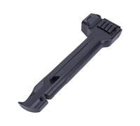 Dilwe Mazo de Estaca para Tienda de Campaña con 8 Estacas, Martillo Ligero para Acampar con Extractor de Clavos para Senderismo y Instalación de Tienda de Campaña Al Aire (BLACK)