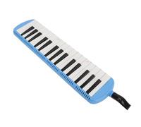 Dilwe Melodica 32 Key School Student Kids Principiantes Instrumento Musical Multifuncional para un Excelente Rendimiento y Cultivar Intereses Musicales, Material ABS Resistente a los Arañazos (BLUE)