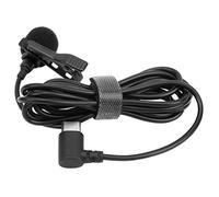 Dilwe Micrófono Lavalier Universal, micrófono Lavalier de Condensador omnidireccional USB C, micrófono de Solapa con Clip para Podcast, grabación, DSLR, cámara