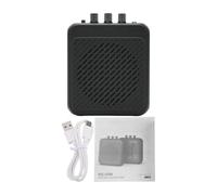 Dilwe Mini Amplificador de Guitarra, Amplificador Portátil Recargable de 3 W con Modos Duales de Limpieza y Sobremarcha para Práctica en Interiores y Viajes