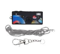 Dilwe Mini Cámara Digital, Cámara Retro con Pantalla a Color Abatible de 0,96 Pulgadas con Flash y Correa para Registros de Vida, Fotografía de Viajes (Black)