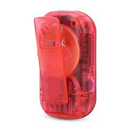 Dilwe Mini Metrónomo Digital, Contador de Ritmos con Clip de Tempo con Doble Salida de Auriculares para Instrumentos de Músicos, Negro, Blanco, Azul, Amarillo y Rojo (rojo)
