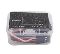 Dilwe Módulo Giroscópico de Coche RC, Miniestabilizador de Giroscopio Ajustable Portátil para Coche RC con Caja de Plástico para SCX10