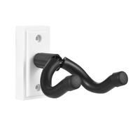 Dilwe Monte de Pared de Guitarra, Gancho de Colgador, para Guitarra Acústica de Todos los Tamaños, Guitarra Eléctrica, bajo (WHITE)
