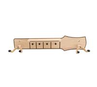 Dilwe Monte de Pared de Guitarra, Rejilla de Madera, con Ganchos Giratorios y Soporte de Selección, Adecuado para Guitarras Acústicas, Guitarras Eléctricas