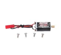 Dilwe Motor Eléctrico, con Enchufe Hembra, Motor Cepillado 80T para Coche RC 1/24 1/18 con Ajuste para Enchufe Hembra JST 80T con Engranaje de Dientes 11T
