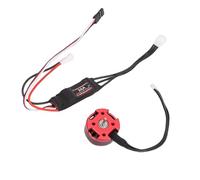 Dilwe Motor sin Escobillas y ESC, Motor sin Escobillas RC Giratorio Externo de 2100kv con ESC Lineal bajo de 30A, Conector PH3.0