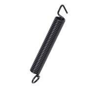 Dilwe Muelles de Trémolo, 4 Muelles de Reducción de Ruido de Acero Al Carbono Recubiertos de Polímero para bajo de Guitarra Eléctrica, con Claridad Tonal Mejorada y Compatibilidad para (BLACK)