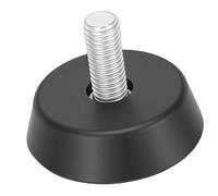 Dilwe Nivelador de Muebles, Patas de Tornillo de Goma para Mesas y Sillas con Diseño Antideslizante, 4 Piezas para Varios Tipos de Pisos, Perfecto para Gabinetes y Sofás