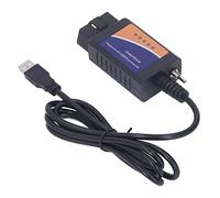 Dilwe OBD2 Escáner Herramienta de Diagnóstico de Automóvil ELM327 Lector de Código USB para Kuga con V1.5 Firmware PIC18F25K80 Soporte de Chips Servicio de Sangrado ABS 38 Más Servicios