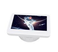 Dilwe Ocular del Telescopio Pantalla HD de 5 Pulgadas con Grabación de Video 4K Sensor de 8.3 MP Bayoneta Ajustable para Telescopios de 30 Mm a 66 Mm Astronomía Monitoreo de Vida Silvestre