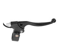 Dilwe Palanca de Freno Izquierda, Manija de Freno Izquierda Negra con Cable, Conjunto Completo de Percha, 47 49 Mini Dirt Bike ATV Scooter, Reemplazo para E100 E125 E150 E175