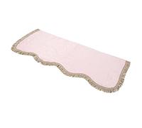 Dilwe Paño a Prueba de Polvo para Piano de 88 Teclas, Cubierta Protectora para Teclado de Terciopelo Dorado con Decoración de Borlas, para Teclado de Piano Electrónico y (PINK)