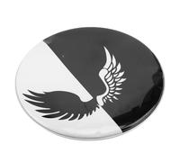 Dilwe Parches de Tambor, Reemplazo de Piel de Tambor de Película de Poliéster de 22 Pulgadas con Contraaro de Aluminio, para Instrumento de Percusión Snare Jazz