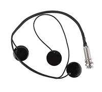 Dilwe Pastilla de Arpa, Transductor Acústico Portátil Profesional con Conector de Salida Universal de 6,35 Mm para Arpa, Convierte Vibraciones en Señal Eléctrica, Ligero y Fácil de