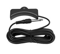 Dilwe Pastilla de Guitarra Acústica Clásica, Pastilla con Orificio de Sonido de bajo Ruido y Alta Sensibilidad con 2 Botones de Resorte para Guitarra Clásica Acústica de 38 39 40 41