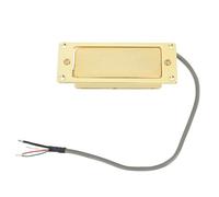 Dilwe Pastilla Humbucker de Doble Bobina, Pastilla de Puente de Guitarra de Aleación de Zinc con Imán de Varilla de Cerámica, Resistencia de 7,2 K para Práctica de Guitarra Eléctrica