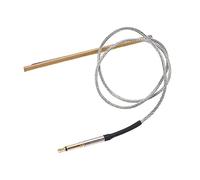 Dilwe Pastilla Piezoeléctrica, Pastilla de Puente de Guitarra Acústica con Cancelación de Ruido y Alta Sensibilidad, para Accesorios de Instrumentos de Guitarras Clásicas Folk