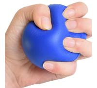 Dilwe Pelotas de Ejercicio de Mano de 2,48 Pulgadas, Esponja de PU, Ligeras para Pacientes con Accidente Cerebrovascular, Hemiplejía, con Diseño Ergonómico para Aliviar el Estrés,