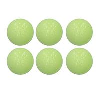 Dilwe Pelotas de Golf Que Brillan en la Oscuridad, 6 Pelotas de Práctica Luminosas Fluorescentes Nocturnas de Doble Capa con Función de Apagado Automático, para Entusiastas del Golf