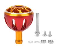 Dilwe Perilla de de Carrete de 42mm, Perilla de Potencia, Pieza de Repuesto de Carrete de Pesca, Aleación de Aluminio Duradera