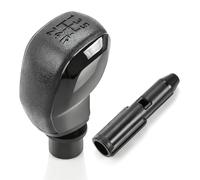 Dilwe Perilla de Palanca de Cambios ABS Perilla de Manual de 5 Velocidades Reemplazo Agarre Ergonómico Antideslizante para Conducción Diaria para 206 207 208 307 308 408 508 2008 3008 (#1)