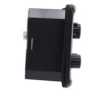 Dilwe Personas Classic Guitar Pickup Display Tunner Kit, Lectura y Configuraciones Cómodas, Control de bajo Medio y Trélico, Luz Portátil, 1 Set para Músicos (KLT-17B)