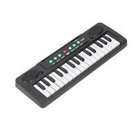 Dilwe Piano Electrónico para Niños con Micrófono de 31 Teclas - Juguete Educativo para el Aprendizaje Musical - Ideal para Actuaciones de Cine en Casa Portátil y Funciona con Pilas